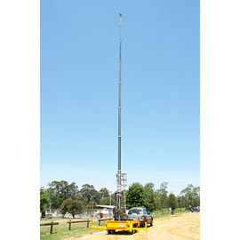 30m Height 30kg payloads Lockable Pneumatic Telescopic Mast