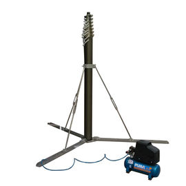 12.5m Height 30kg payloads Lockable Pneumatic Telescopic Mast model 90408125-PHTmast