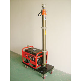 LED mobile light tower/480W LED lamps/3000W gasoline generator/4.2m  pneumatic telescopic mast