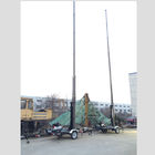21m trailer mast tower system/pneumatic telescopic mast/ mobile trailer system/ telecommunication tower mast